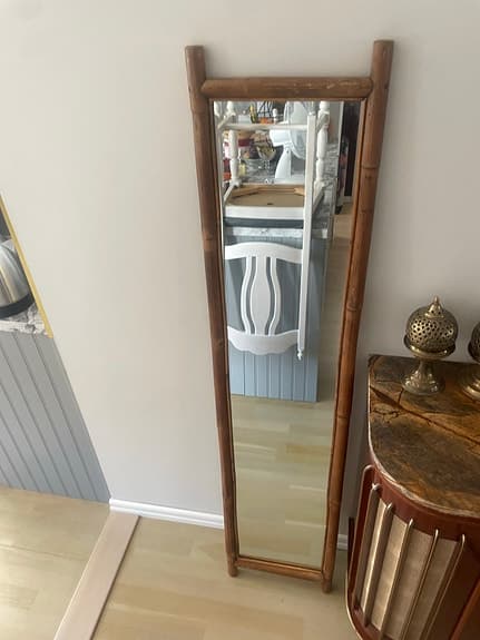 Design House Stockholm spegel helkropp med träram