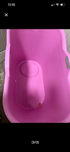 Rosa badbalja för vuxna & barn