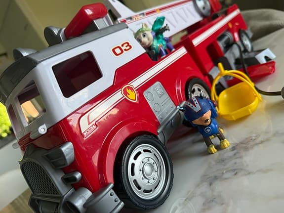 Paw Patrol leksakspaket brandbil, utkikstorn och fordon