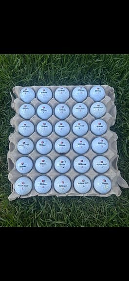 30st wilson golfbollar