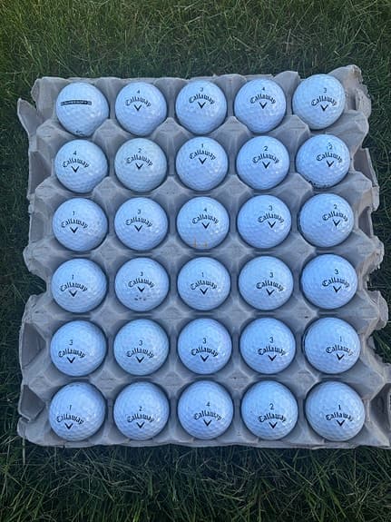 30st callaway supersoft golfbollar