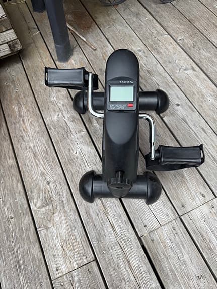 Minibilen träningscykel med display