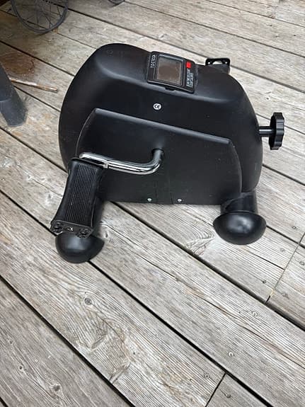 Minibilen träningscykel med display