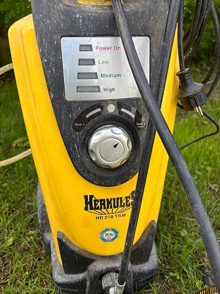 Herkules HD 210 TNE högtryckstvätt gul