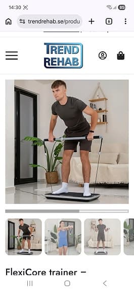 Flexi-Core Träningsplatta Trendrehab