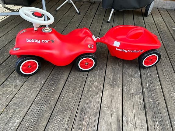 Bobby Car med släp