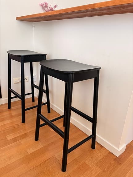 2 IKEA Rönninge barpallar