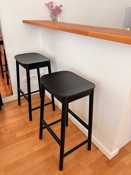 2 IKEA Rönninge barpallar