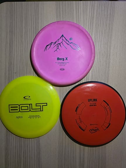 Discgolf-paket / Frisbeegolf (13 st discar – ingen skrift/bläck)