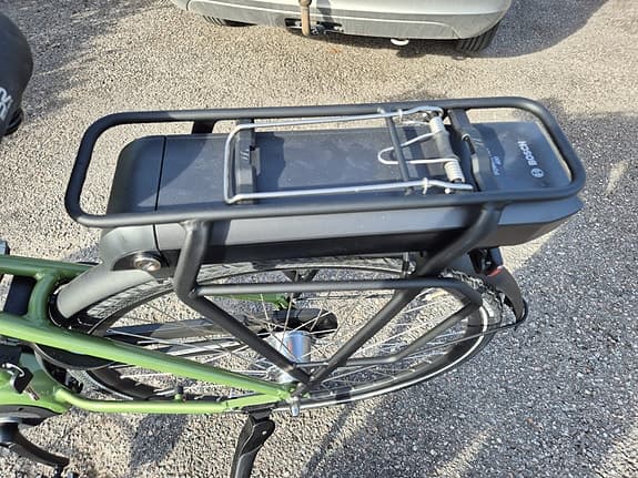 Kronan elcykel 28" unisex S grön