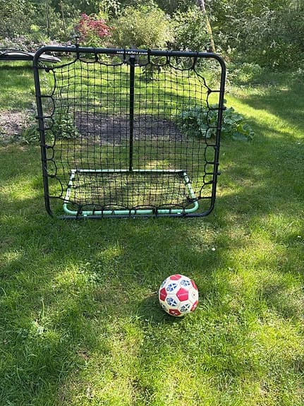 Fotboll rebounder träningsnät