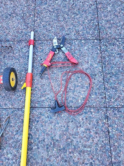 Trädgårdsredskap fabrikat Wolf