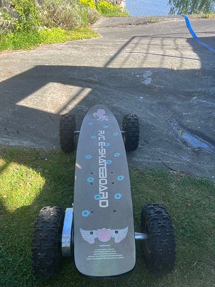 R/ C E-skateboard med fjärrkontroll