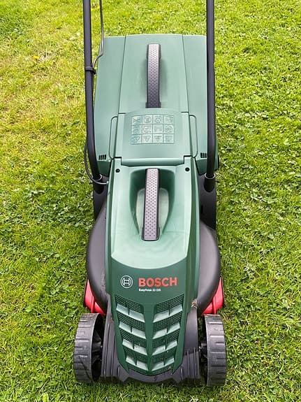 Bosch Rotak elektrisk gräsklippare grön