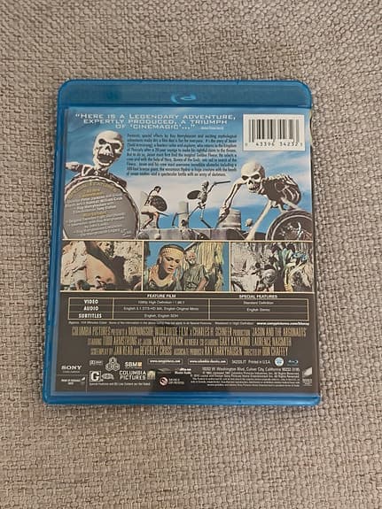 Bluray: Jason and the Argonauts (blu-ray film)