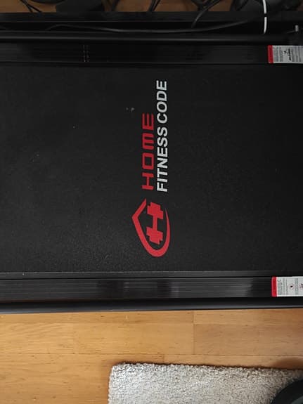 Home Fitness Code löpband svart