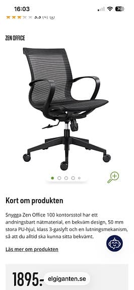 Zen Office 100 kontorsstol
