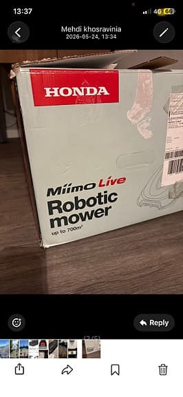 Helt ny Honda Miimo Live Robotgräsklippare (HRM70) – Upp till 700 m²