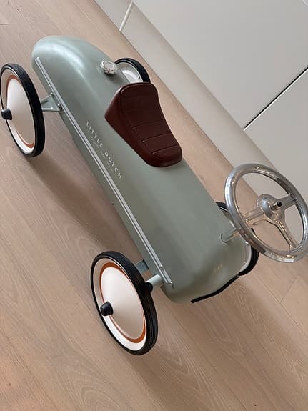 Little Dutch gåbil retro grön