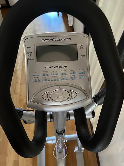 Benefitsports E960 crosstrainer grå/silver