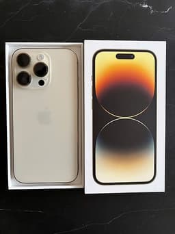 Iphone 14 pro guld 128 GB