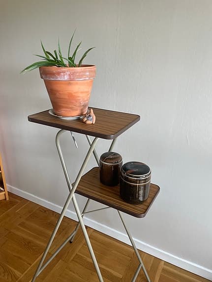 Fällbart bord till Diaprojektor