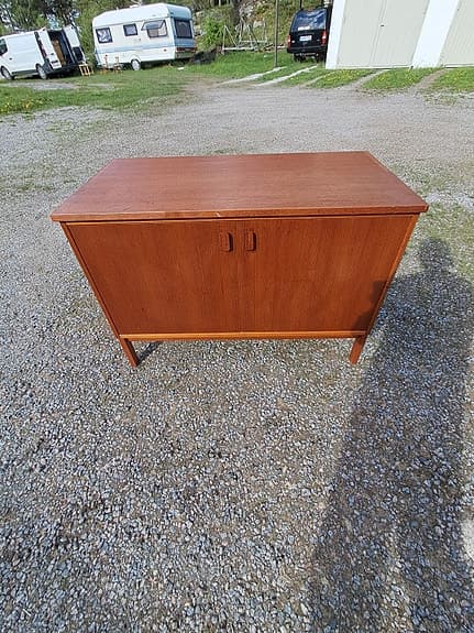 Vintage, Retro, Sideboard, Byrå, i Teak ifrån Ulferts, Tibro 50-60-tal