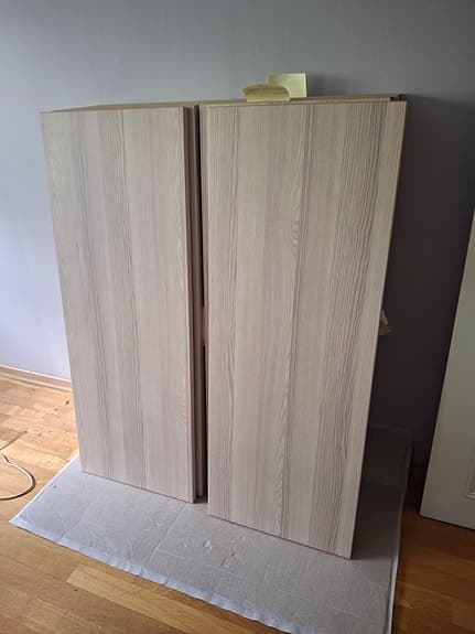 20 st Kinnarps skrivbordsskivor / bordsskivor (120x45 cm) – Ek – Nyskick!