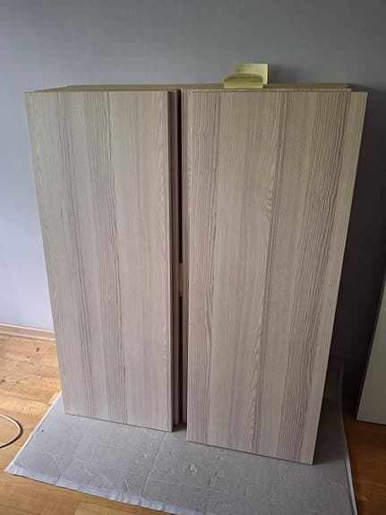 20 st Kinnarps skrivbordsskivor / bordsskivor (120x45 cm) – Ek – Nyskick!