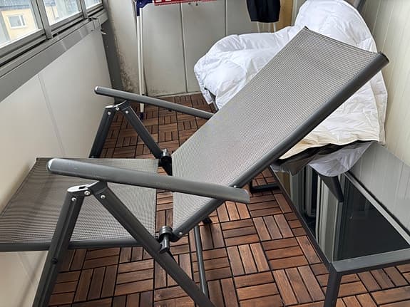 Balkongmöbler i nyskick