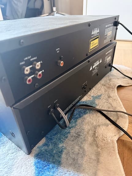 Nad CD-spelare och Cassette deck