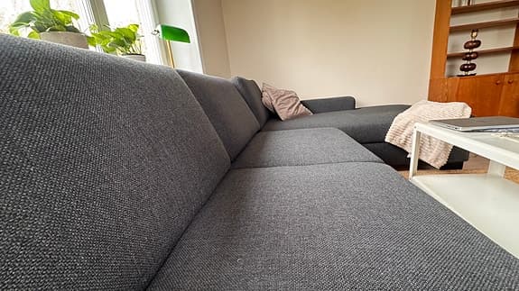 IKEA Kivik U-soffa, grå – mycket gott skick