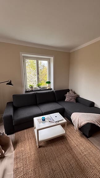 IKEA Kivik U-soffa, grå – mycket gott skick