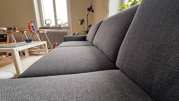 IKEA Kivik U-soffa, grå – mycket gott skick
