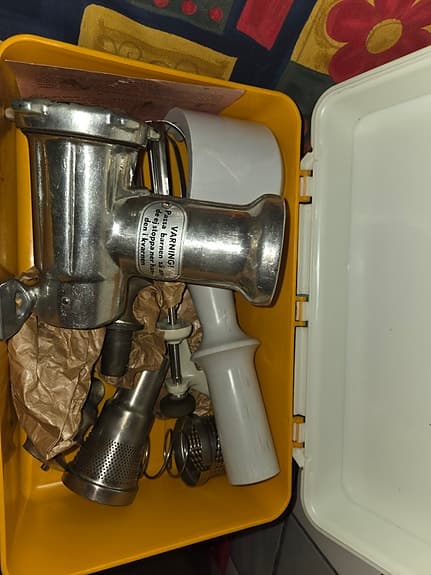 Electrolux Assistent köttkvarn och passertillsats