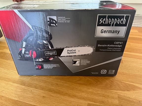 MOTORSÅG SCHEPPACH CSP41 40CM 41CC / Helt NY