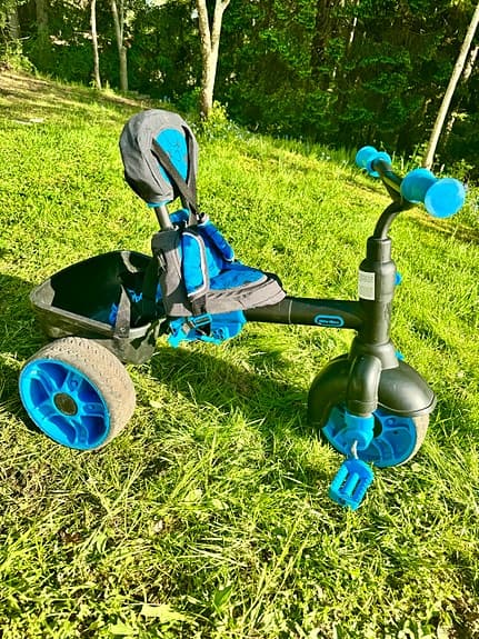 Little Tikes 4‑in‑1 Tricycle för Toddler (9 mån–3 år) – Justerbar & Multisteg