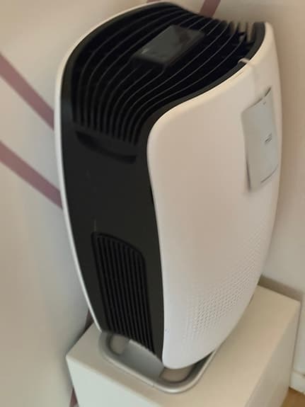 Mill Silent Pro luftrenare vit/svart