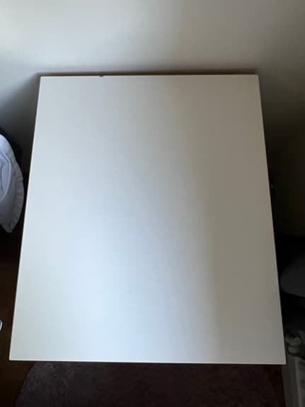 MALM Byrå med 2 lådor, vit, 40x55 cm