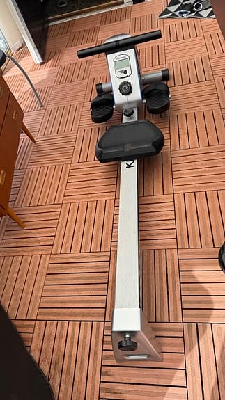 Roddmaskin med träningsdator