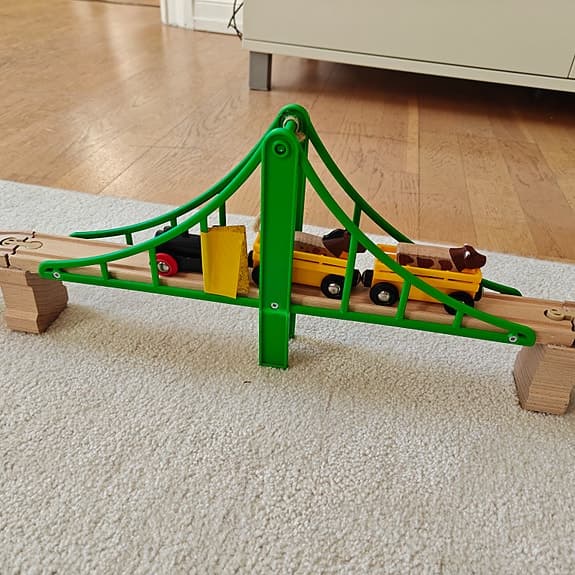 BRIO wooden train set & assorted toys
