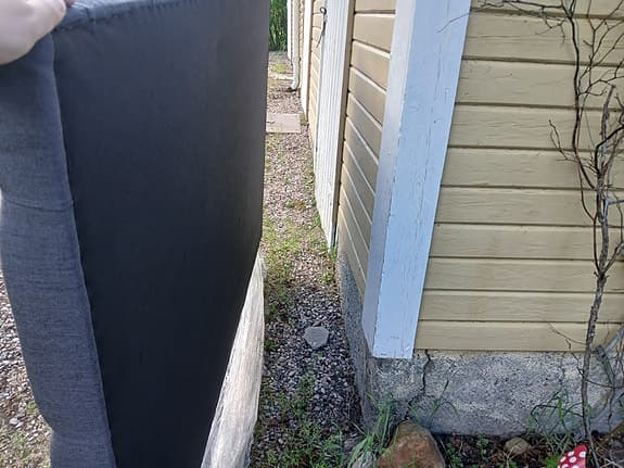 Sänggavel i fint skick