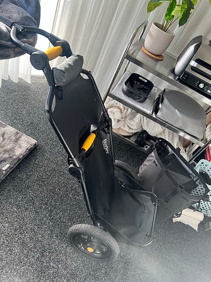 Burley Travoy lastvagn svart