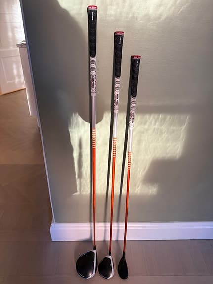 Taylormade SIM2 Driver, fw3 och hybrid SET med premiumskaft!