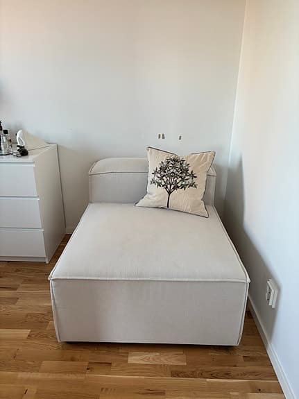 Soffa - CUBIT PREMIUM Divansoffa Large Sandbeige
