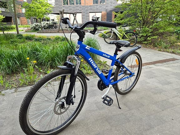 Barncyklar 24 tum Marvil blå