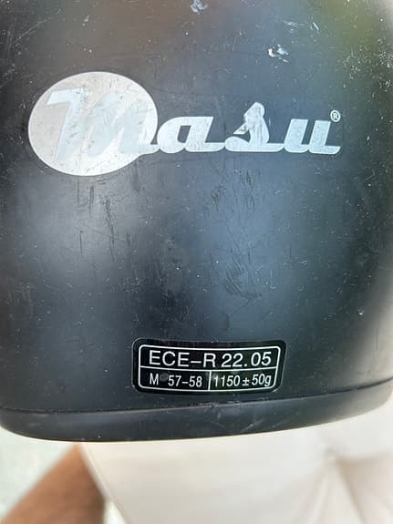 Moped/MC-hjälm Masu V500 – storlek M (57–58)