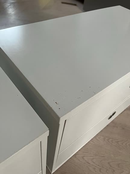 2 st String vita lådhurtser/byråer med lådor