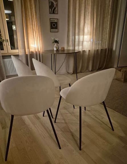 Remo matbord med 4 st Kiwi stolar