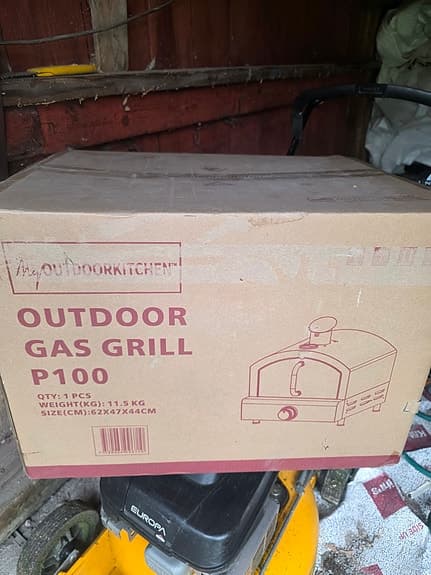 Gasoldriven pizzaugn
